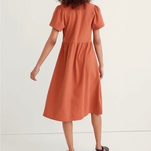 Madewell Rust Midi Dress